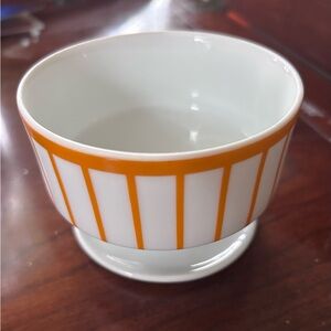 Vintage MCM 1960’s Thomas Carousel Solar Ceramic Parfait Bowl
